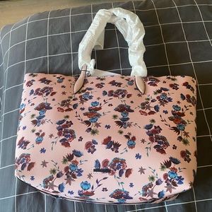 Rebecca Minkoff Pink Floral Tote Bag